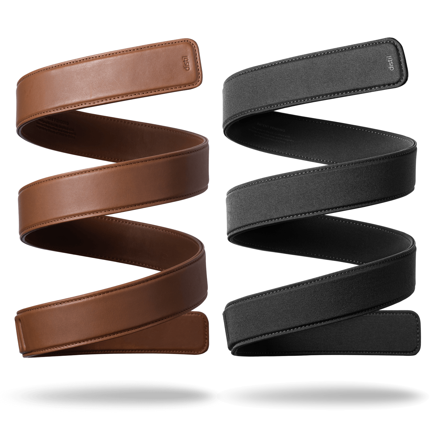 MagLock Leather + Nylon Belt 2-Pack